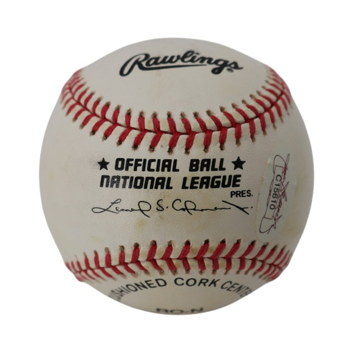 Pete Rose Cincinnati Reds Autographed Inscribed ONL Baseball JSA Holo