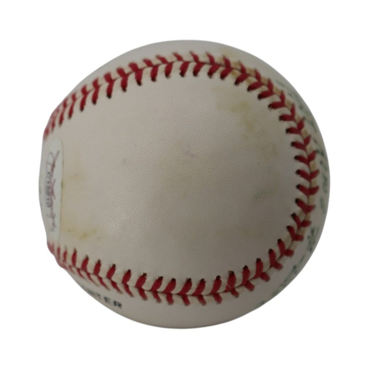 Pete Rose Cincinnati Reds Autographed Inscribed ONL Baseball JSA Holo