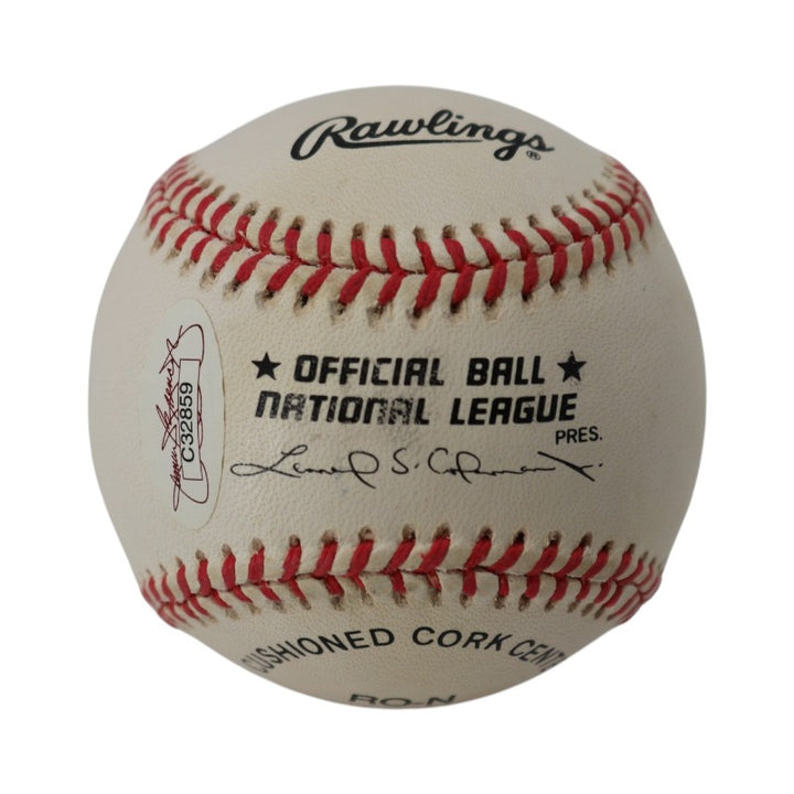 Don Newcombe Los Angeles Dodgers ONL Baseball JSA Holo