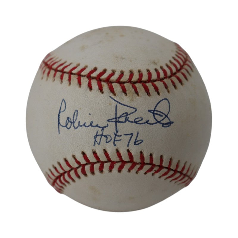 Robin Roberts Philadelphia Phillies Autographed Inscribed ONL Baseball JSA Holo