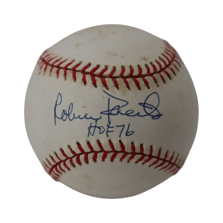Robin Roberts Philadelphia Phillies Autographed Inscribed ONL Baseball JSA Holo