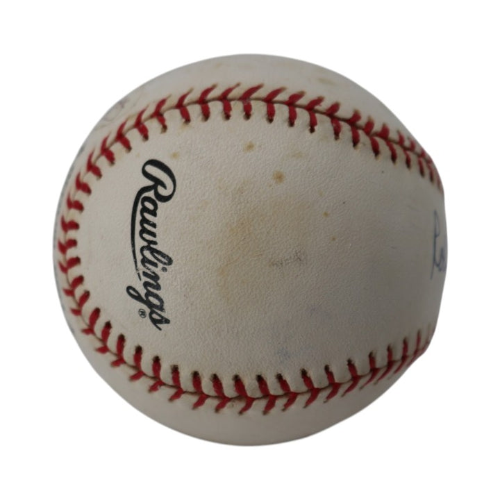 Robin Roberts Philadelphia Phillies Autographed Inscribed ONL Baseball JSA Holo