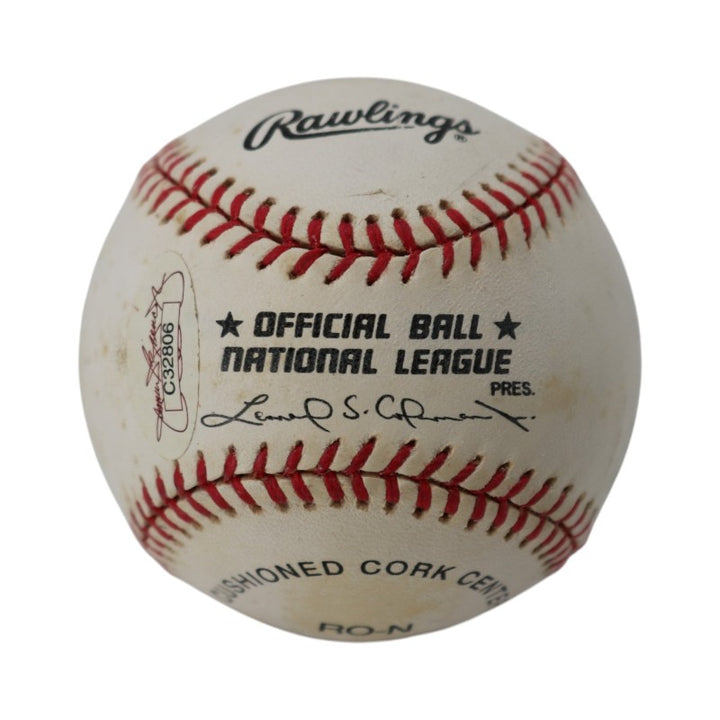 Robin Roberts Philadelphia Phillies Autographed Inscribed ONL Baseball JSA Holo