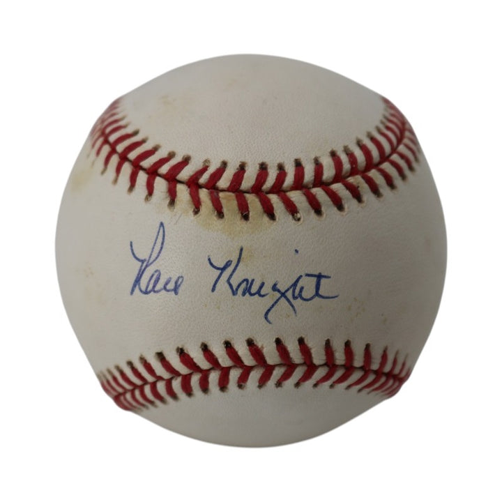 Ray Knight New York Mets Autographed ONL Baseball JSA Holo