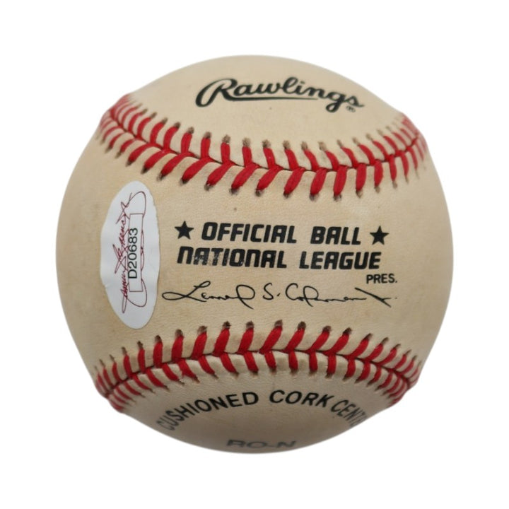 Tommy Lasorda Los Angeles Dodgers Autographed ONL Baseball JSA COA