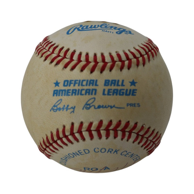 Mike Witt California Angels Autographed OAL Baseball JSA Holo