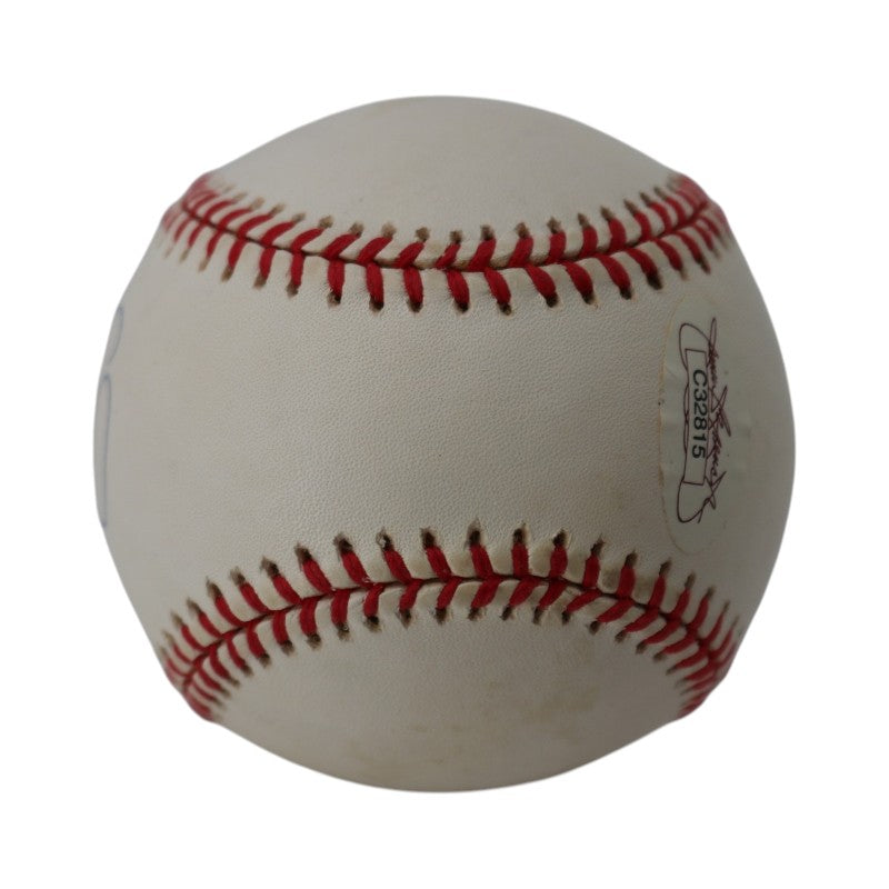 Darryl Strawberry NY Yankees 1998 World Series Logo Baseball JSA/Steiner Holo