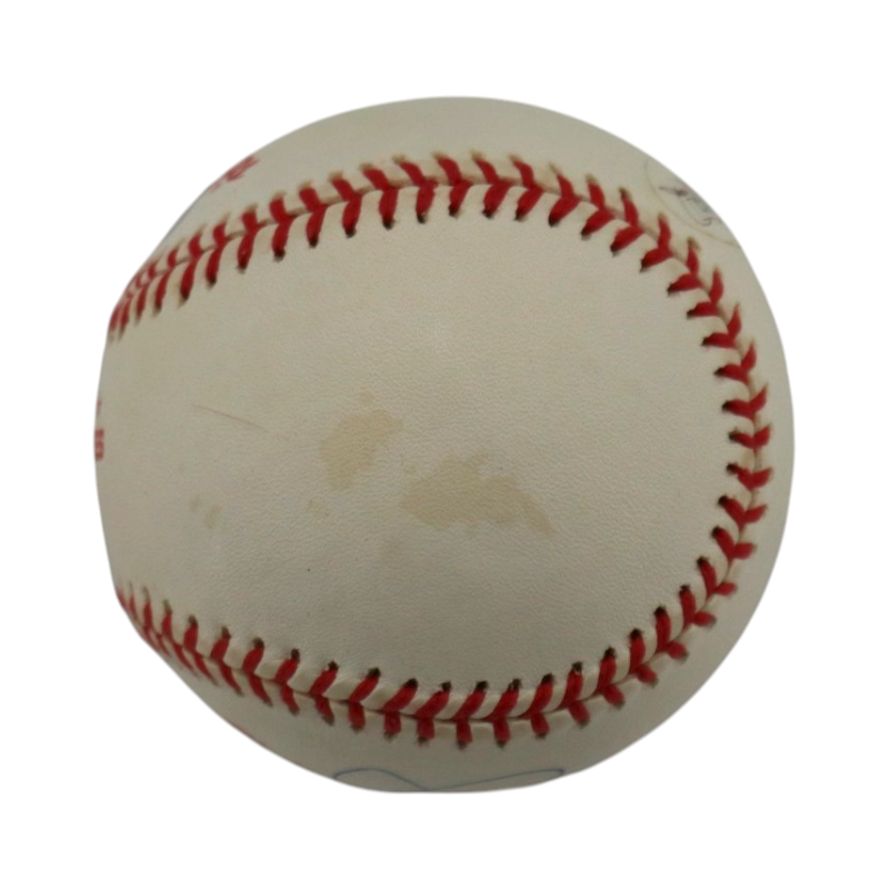 Darryl Strawberry NY Yankees 1998 World Series Logo Baseball JSA/Steiner Holo