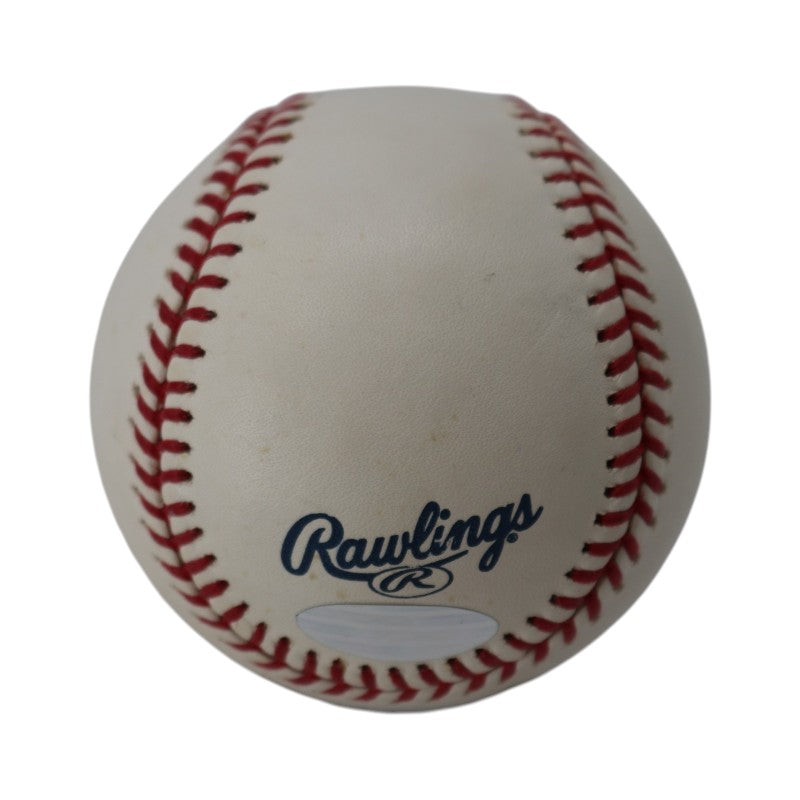 Bobby Thomson Ralph Branca Dual Signed Inscribed OMLB 50th Anniversary Logo Baseball Steiner Holo
