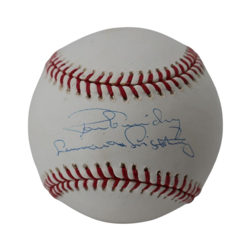 Ron Guidry New York Yankees Autographed Inscribed OMLB Baseball MLB Steiner Holo