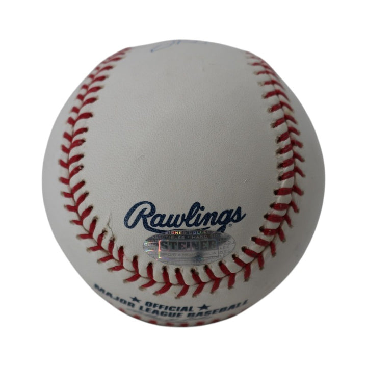 Ron Guidry New York Yankees Autographed Inscribed OMLB Baseball MLB Steiner Holo