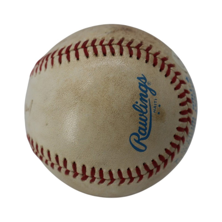 Don Larsen New York Yankees Autographed Inscribed OAL Baseball JSA Holo