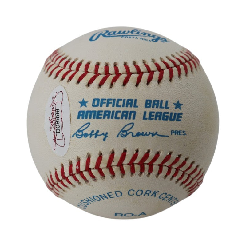Bill Dickey New York Yankees Autographed OAL Baseball JSA Holo