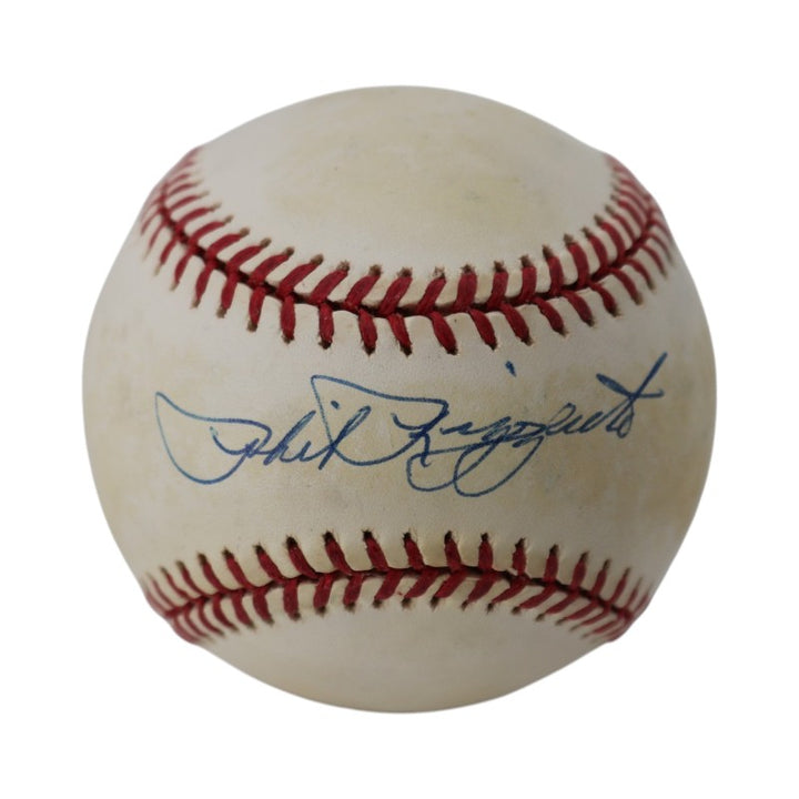 Phil Rizzuto New York Yankees Autographed OAL Baseball JSA Holo