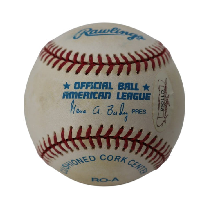 Phil Rizzuto New York Yankees Autographed OAL Baseball JSA Holo