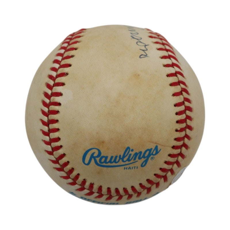 Judy Johnson Grays Crawfords Cubans Autographed OAL Baseball JSA LOA