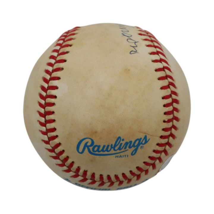 Judy Johnson Grays Crawfords Cubans Autographed OAL Baseball JSA LOA
