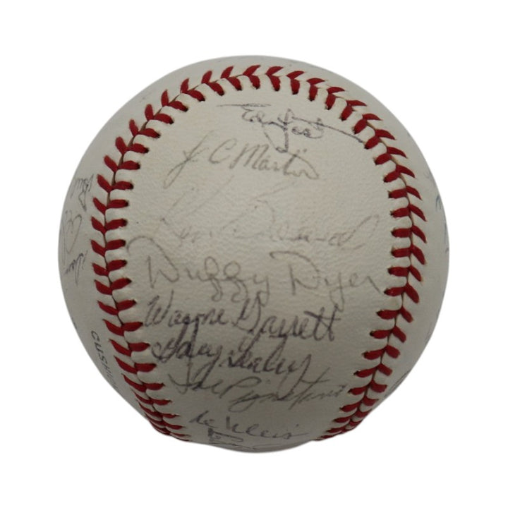 Berra Ryan Kranepool 1969 New York Mets Multi-Signed Rawlings Official Little League Baseball JSA Holo/LOA
