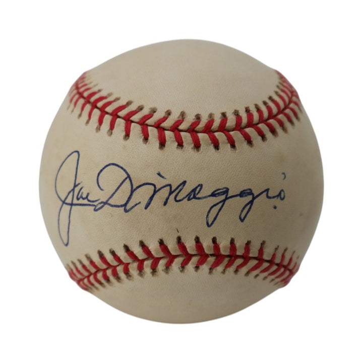 Joe DiMaggio New York Yankees Autographed OAL Baseball Yankee Clipper Ent. JD LOA