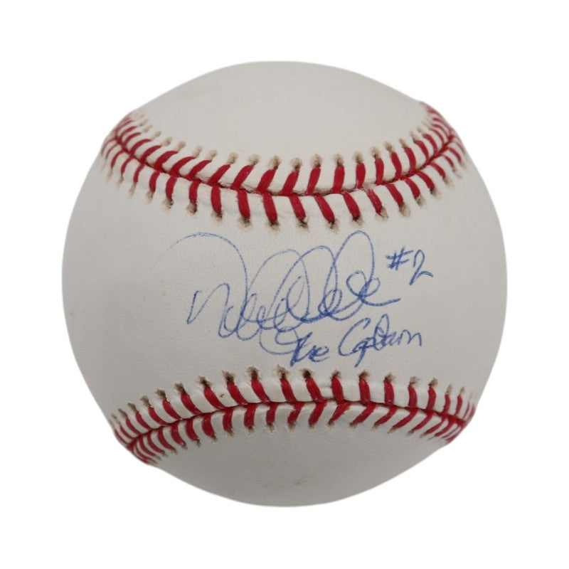 Derek Jeter New York Yankees Signed Inscribed OMLB Baseball MLB Holo/Steiner COA