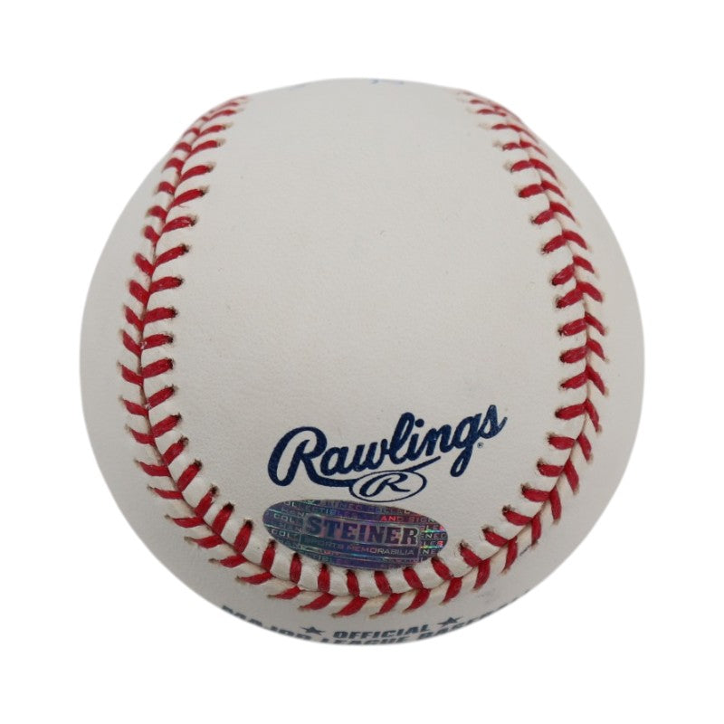 Derek Jeter New York Yankees Signed Inscribed OMLB Baseball MLB Holo/Steiner COA