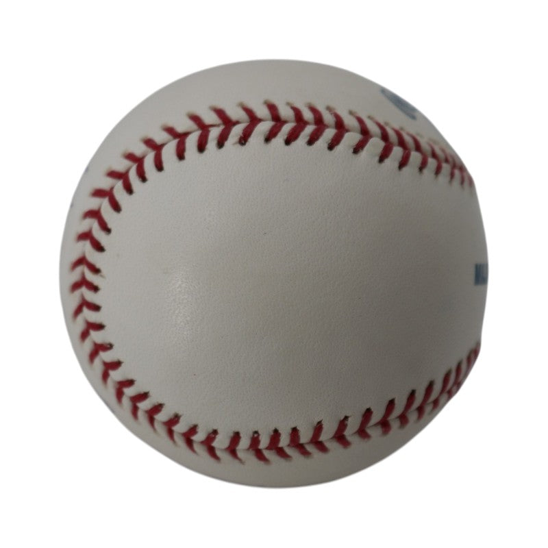 Hank Aaron Atlanta Braves Autographed Rawlings OMLB Baseball Steiner Holo