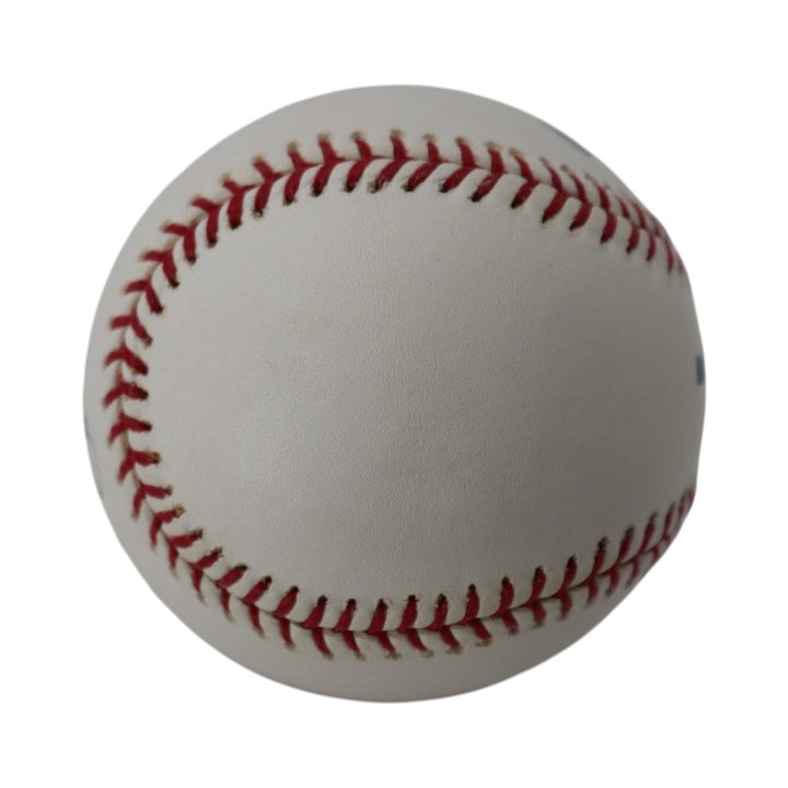 Larsen Berra New York Yankees Autographed Inscribed OMLB Baseball Steiner Holo