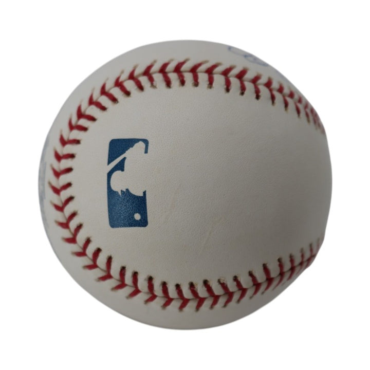 Larsen Berra New York Yankees Autographed Inscribed OMLB Baseball Steiner Holo