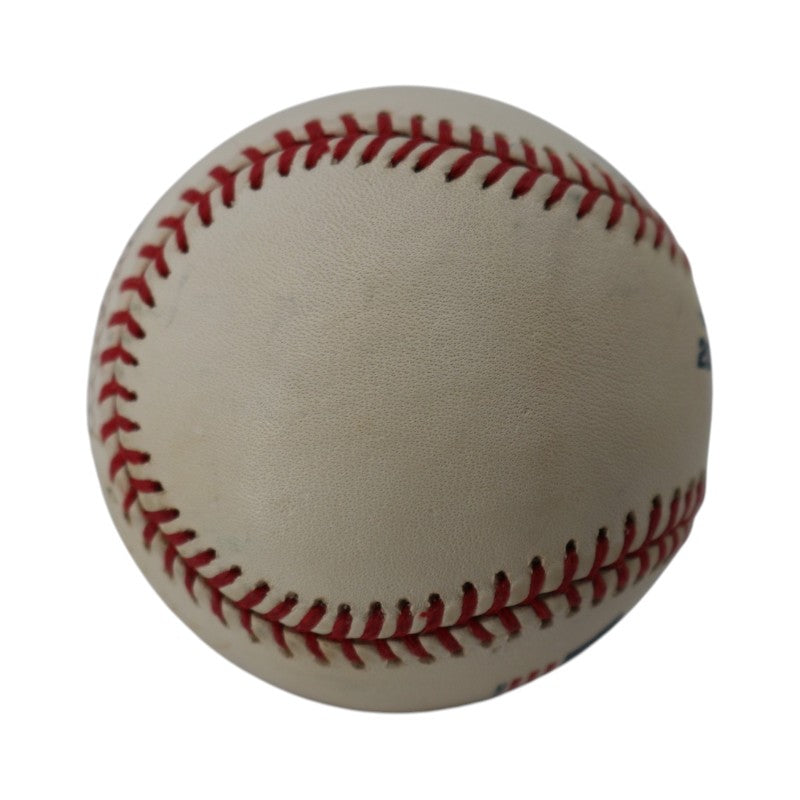 Joe Torre Rudy Giuliani Dual Signed 2001 World Series Logo Ball Steiner Holo