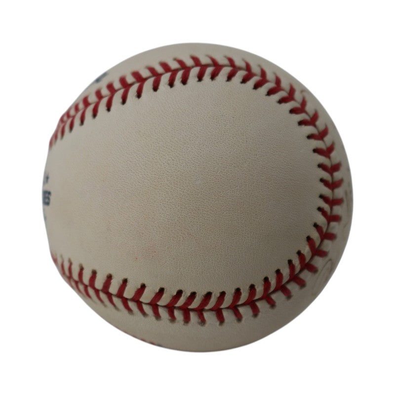 Joe Torre Rudy Giuliani Dual Signed 2001 World Series Logo Ball Steiner Holo