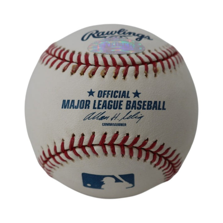 Frank Robinson Reds Orioles Autographed Inscribed OMLB Baseball Steiner Holo