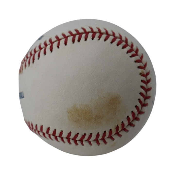 Frank Robinson Reds Orioles Autographed Inscribed OMLB Baseball Steiner Holo