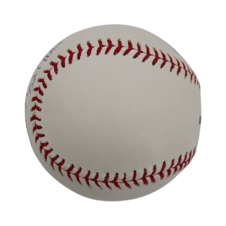 Willie McCovey San Francisco Giants Signed Inscribed OMLB Baseball Steiner COA