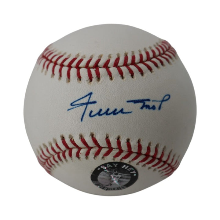 Willie Mays San Francisco Giants Autographed OMLB Baseball Steiner Holo
