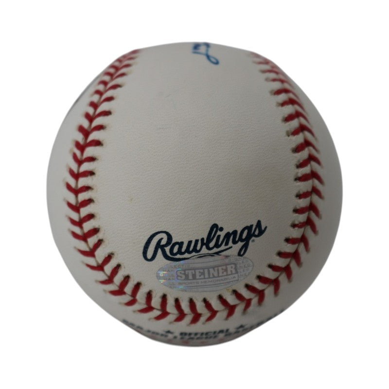 Willie Mays San Francisco Giants Autographed OMLB Baseball Steiner Holo