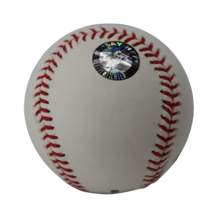 Willie Mays San Francisco Giants Autographed OMLB Baseball Steiner Holo