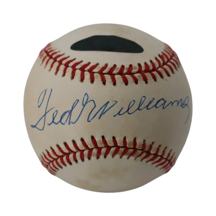 Ted Williams Boston Red Sox Autographed OAL Baseball PSA/Ted Williams Holo