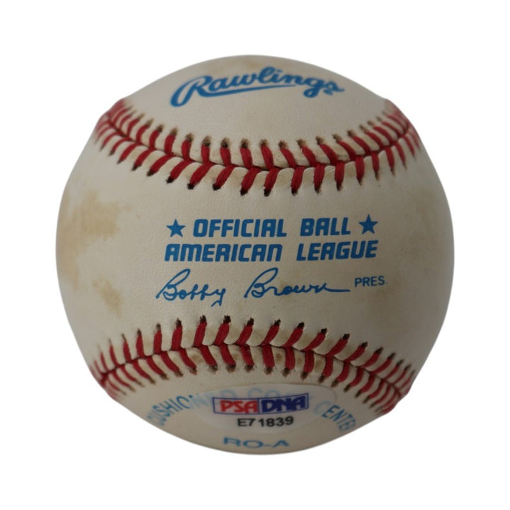 Ted Williams Boston Red Sox Autographed OAL Baseball PSA/Ted Williams Holo