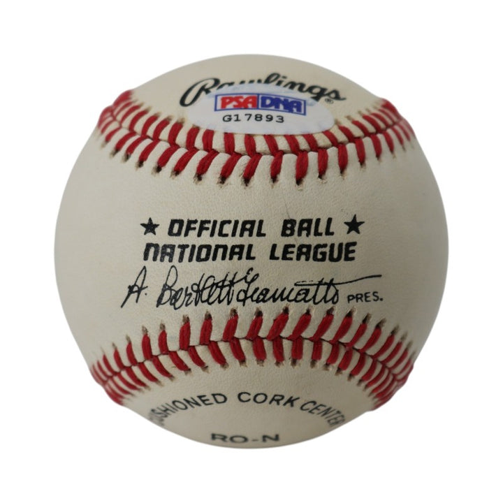 Early Wynn Senators Indians Autographed ONL Baseball PSA/DNA Holo