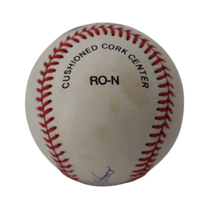 Eddie Mathews Milwaukee Atlanta Braves Signed Inscribed ONL Baseball PSA/DNA Holo