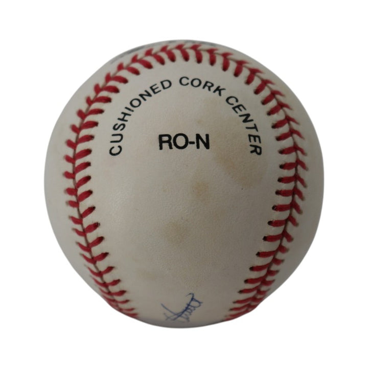 Eddie Mathews Milwaukee Atlanta Braves Signed Inscribed ONL Baseball PSA/DNA Holo
