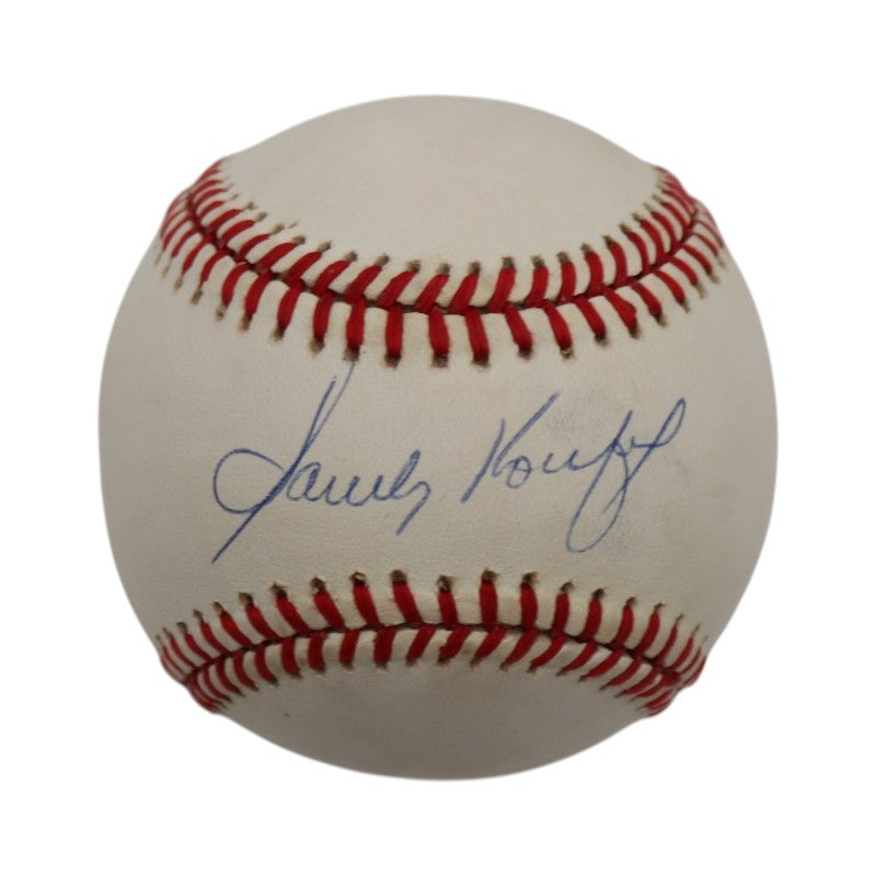 Sandy Koufax Los Angeles Dodgers Autographed ONL Baseball PSA/DNA LOA