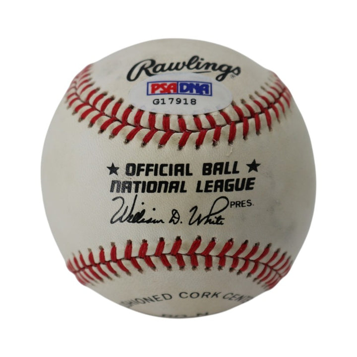 Don Drysdale Los Angeles Dodgers Autographed ONL Baseball PSA/DNA Holo