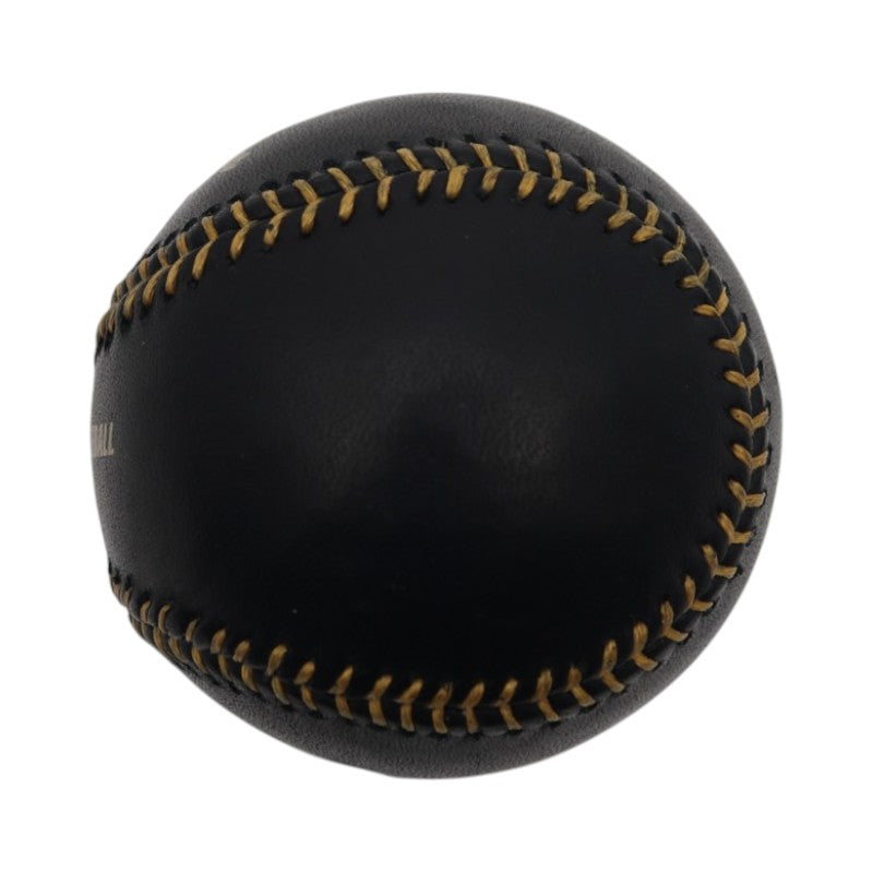 Yogi Berra NY Yankees Autographed Black Leather OMLB Baseball MLB Steiner COA