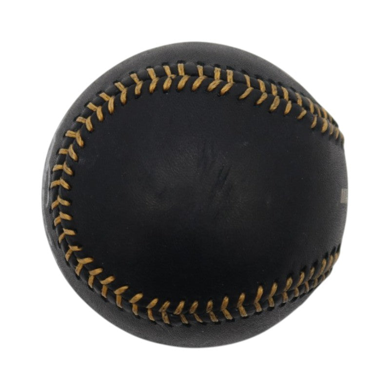 Derek Jeter New York Yankees Signed Black Leather OMLB Baseball MLB Steiner COA