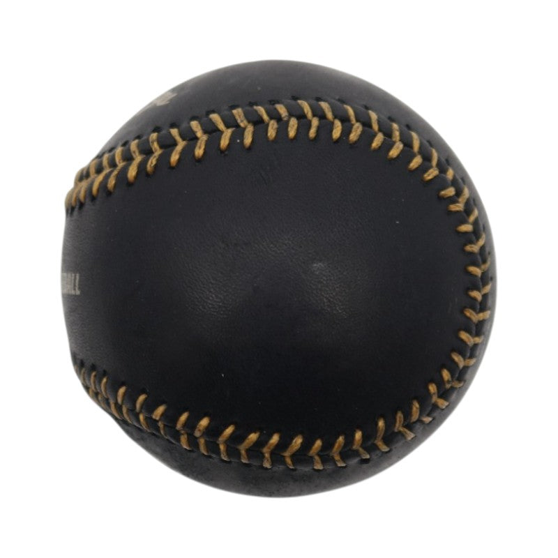 Derek Jeter New York Yankees Signed Black Leather OMLB Baseball MLB Steiner COA