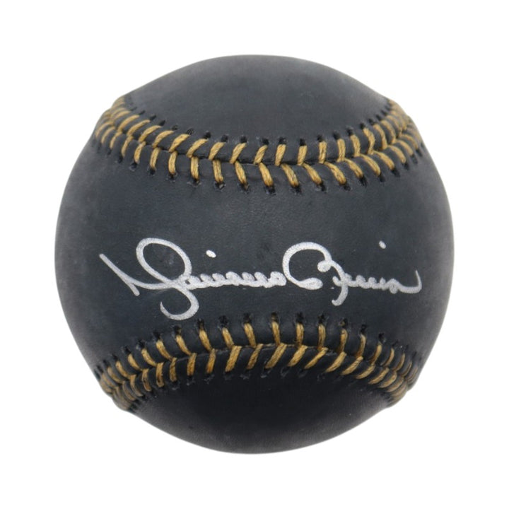 Mariano Rivera New York Yankees Signed Black Leather OMLB Baseball Steiner Holo