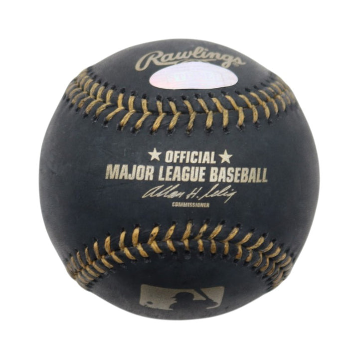 Mariano Rivera New York Yankees Signed Black Leather OMLB Baseball Steiner Holo