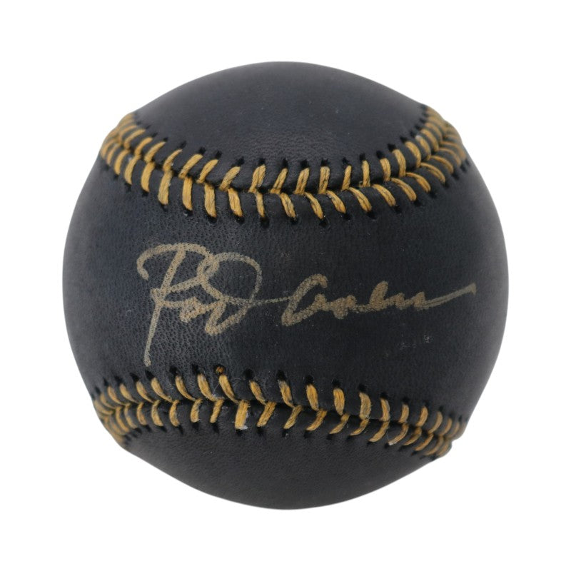 Rod Carew Minnesota Twins Autographed Black Leather OMLB Baseball JSA Holo