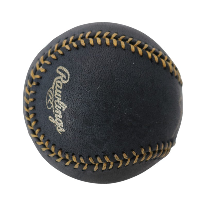 Rod Carew Minnesota Twins Autographed Black Leather OMLB Baseball JSA Holo